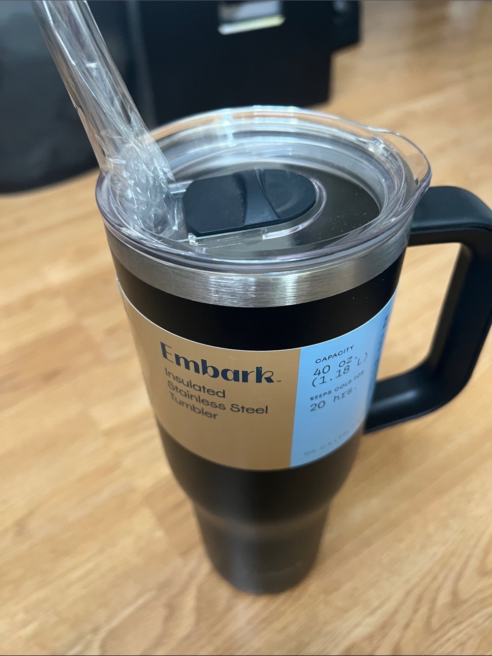 Embark Insulated Stainless Steel Tumbler - Black